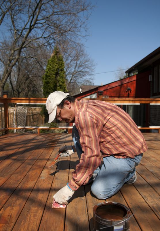 Deck Stain Stripping